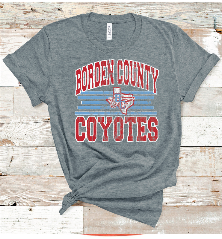 2024 BORDEN COUNTY OLD SCHOOL  (DARK GRAY)