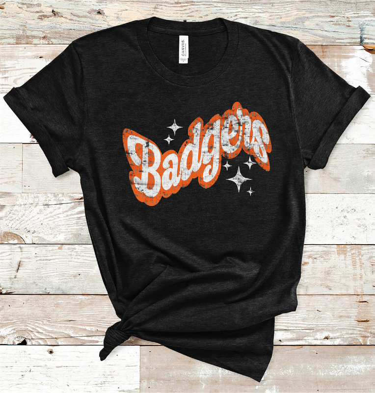 2024 MCCAMEY BADGERS GROOVY ( HEATHER BLACK)