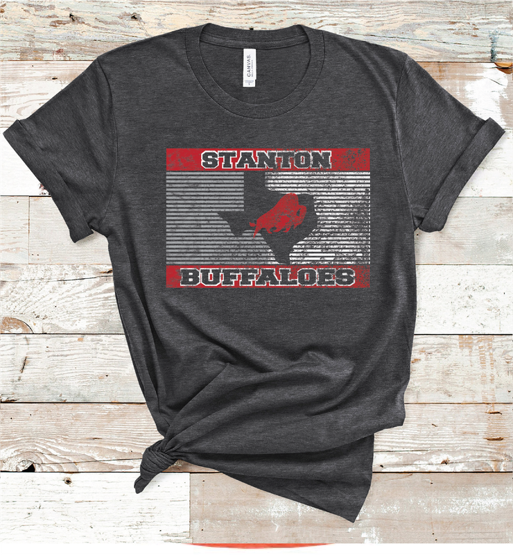 2024 STANTON BUFFALOES TEXAS STRIPE ( HEATHER CHARCOAL)