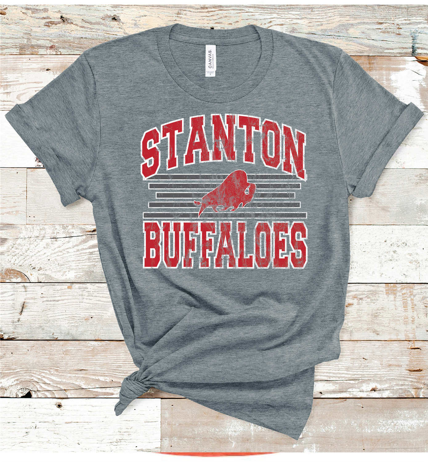 2024 STANTON BUFFALOES OLD SCHOOL ( D GRAY)