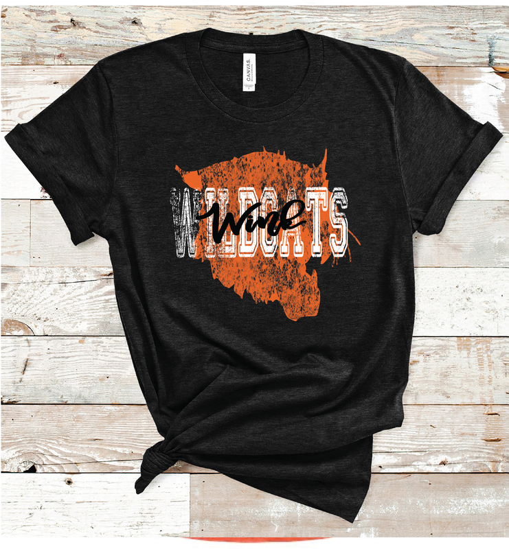 2024 WINK WILDCATS VINTAGE MASCOT ( BELLA CANVAS)
