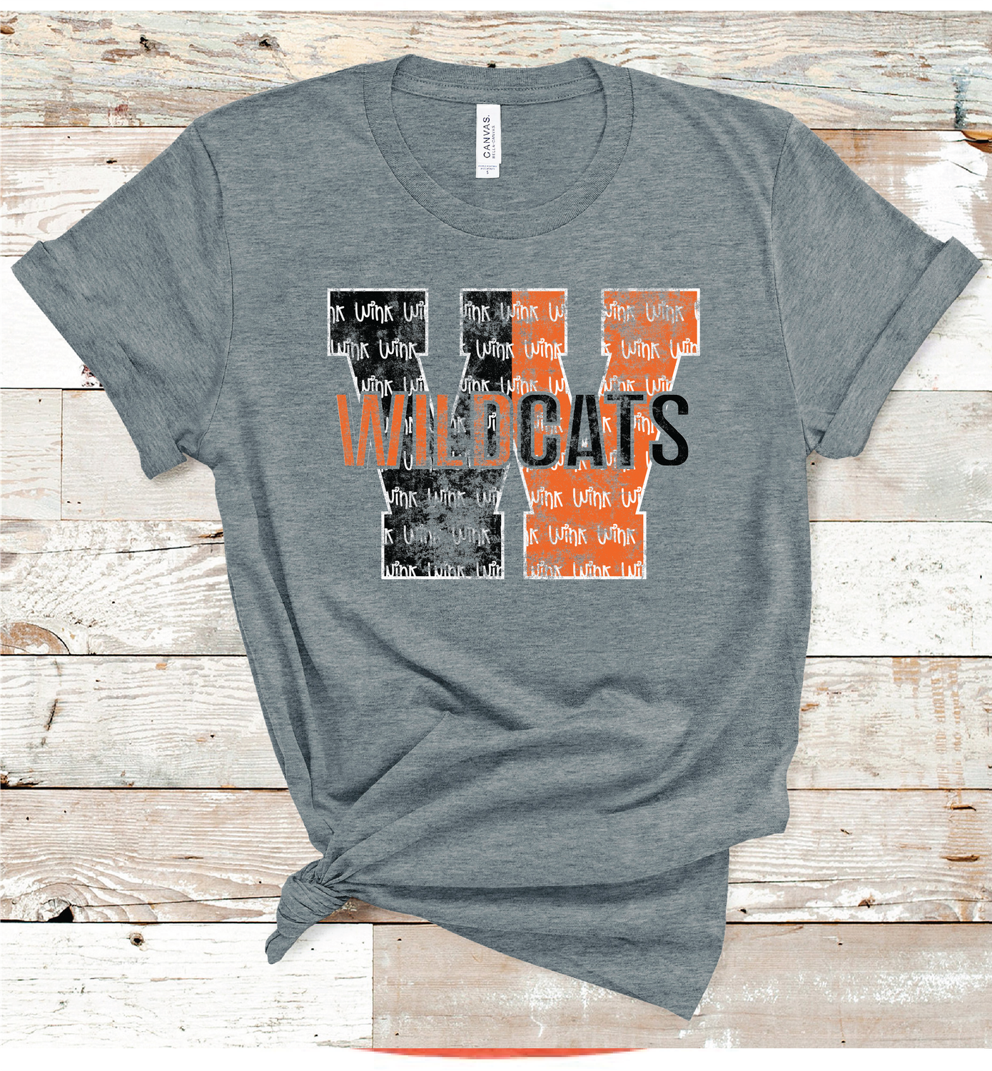 2024 WINK WILDCATS LETTER ( DARK GRAY)