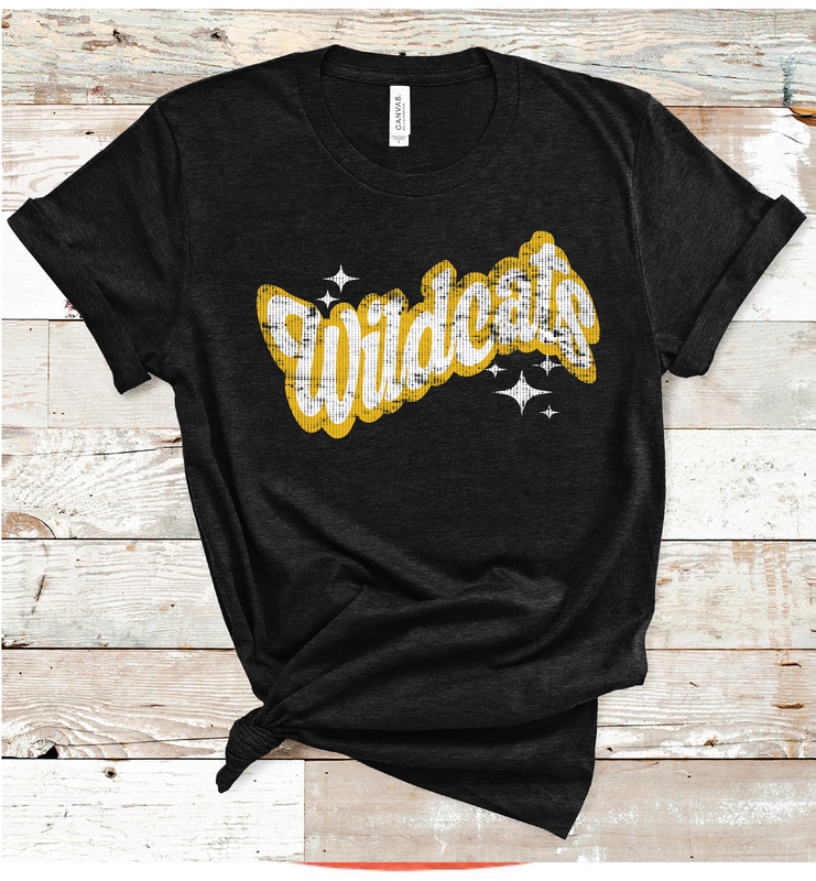 2024 GRADY WILDCATS GROOVY ( HEATHER BLK)