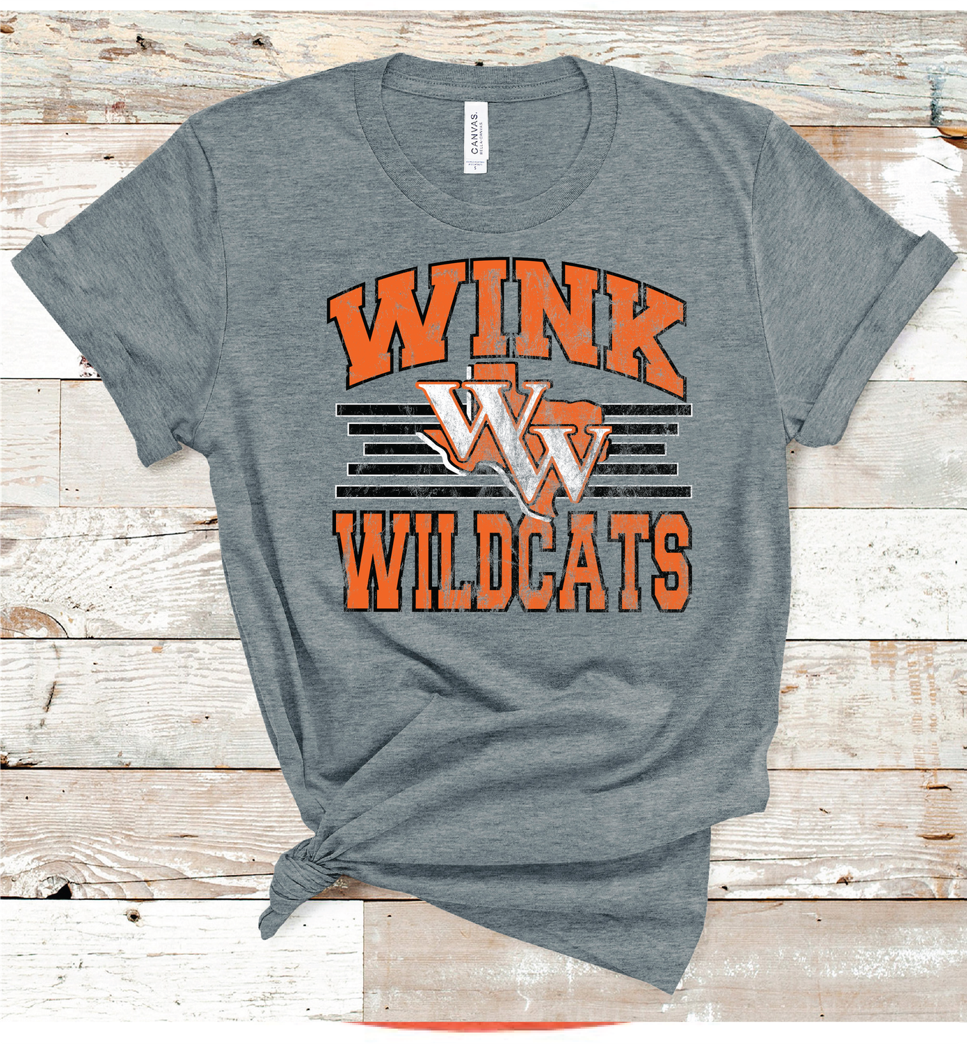 2024 WINK WILDCATS OLD SCHOOL ( DARK GRAY)