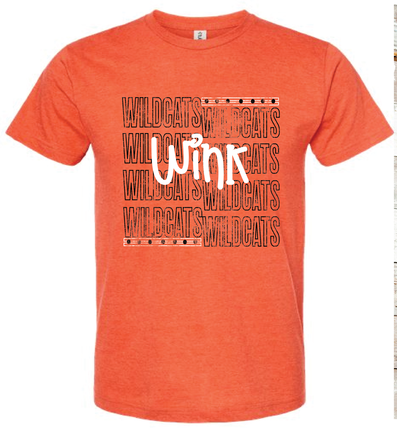 2024 WINK WILDCATS OUTLINE ( HEATHER ORANGE)