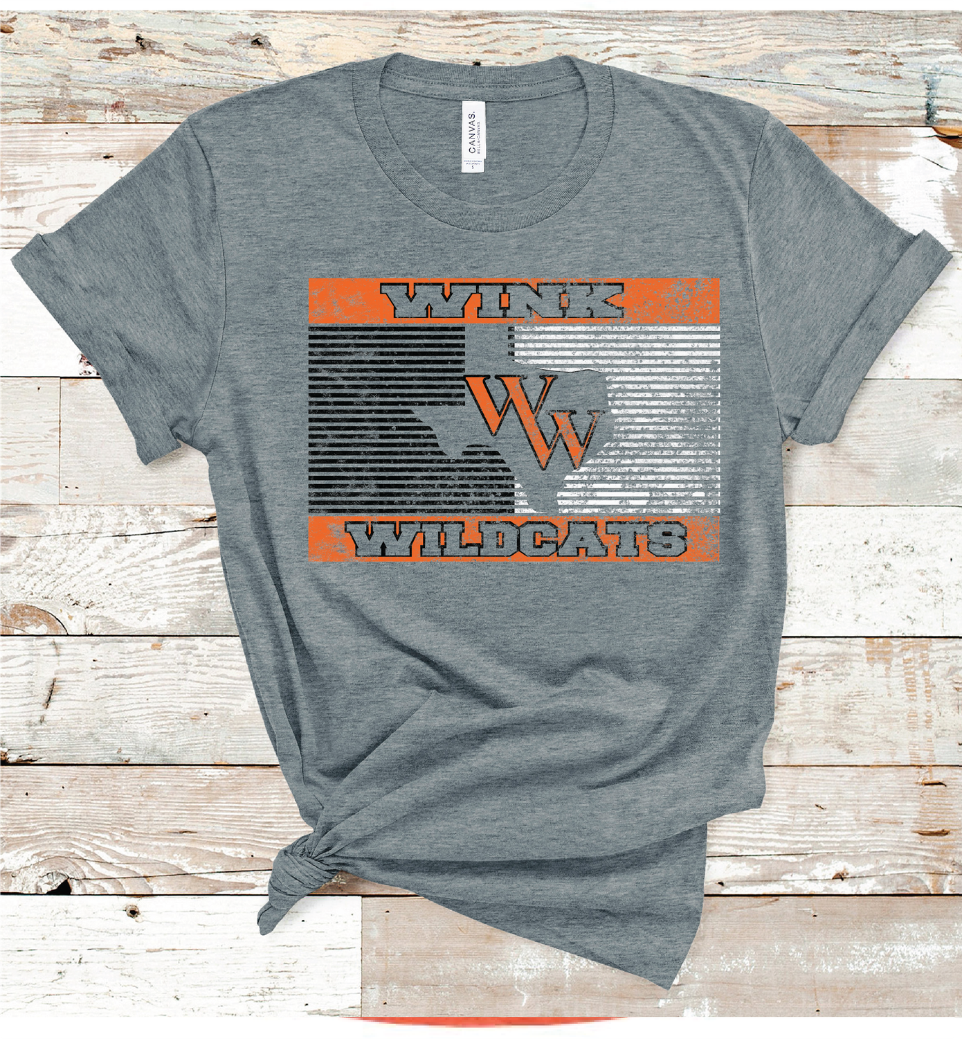 2024 WINK WILDCATS TX STRIPE ( B D GRAY)