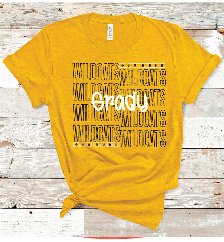 2024 GRADY WILDCATS OUTLINE (  ATH YELLOW)