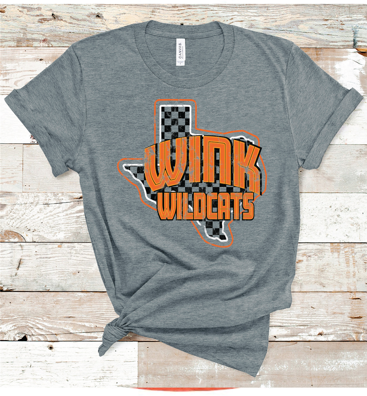 2024 WINK WILDCATS DOUBLE TEXAS ( DARK GRAY)