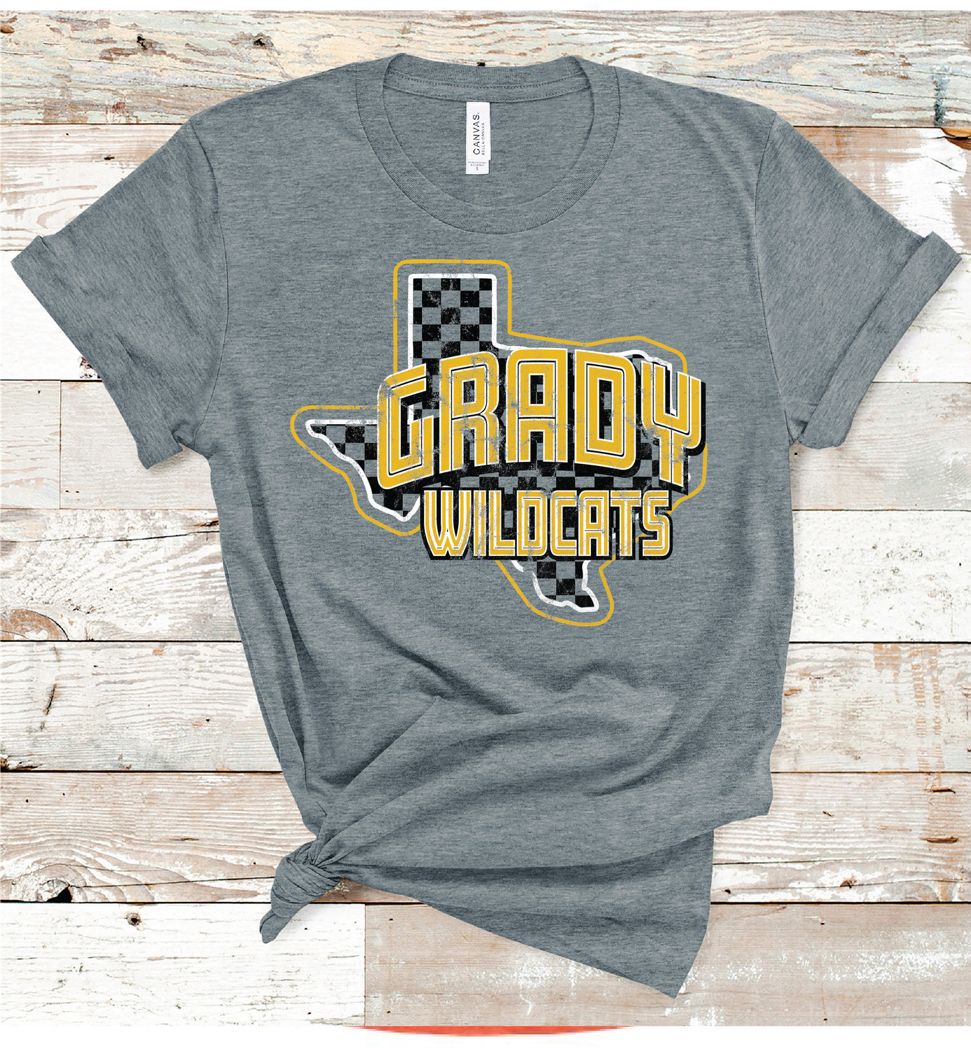 2024 GRADY WILDCATS DOUBLE TEXAS ( DARK GRAY)