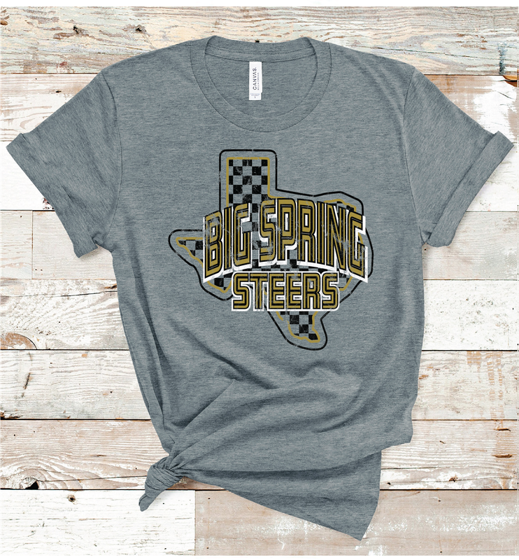 2024 BIG SPRING STEERS DOUBLE TEXAS (DARK GRAY)