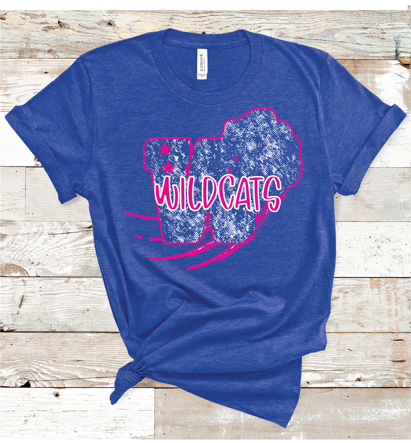 2024 WESTBROOK PINK MASCOT (HEATHER BLUE)