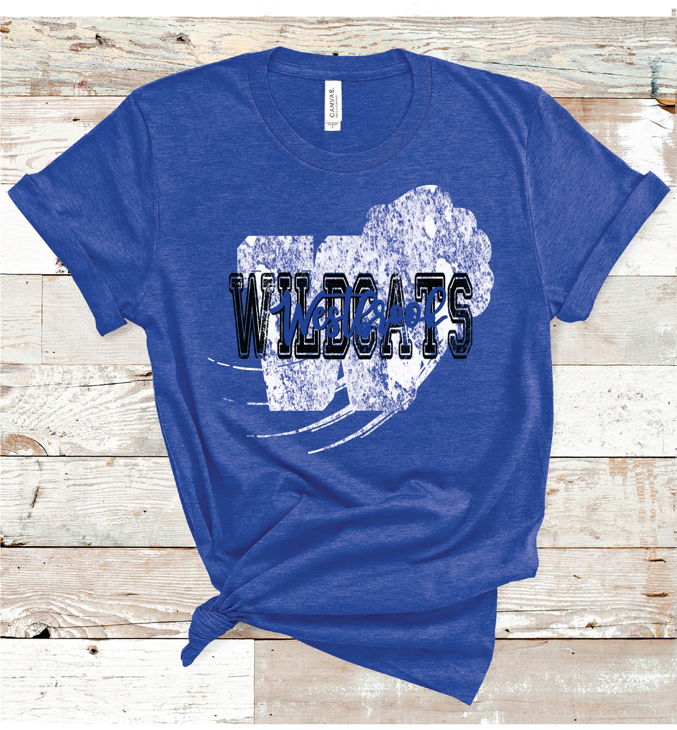 2024 WESTBROOK VINTAGE MASCOT (HEATHER BLUE)
