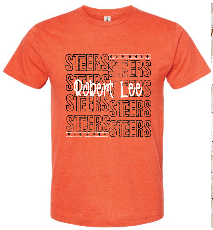 2024 ROBERT LEE STEERS OUTLINE  (HEATHER ORANGE)