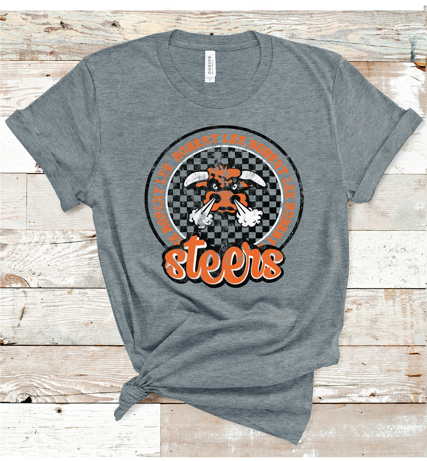 2024 ROBERT LEE CHECKERED CIRCLE (DARK GRAY)