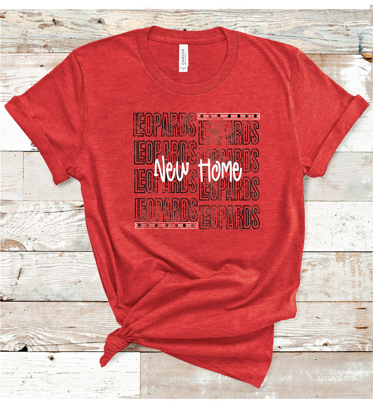 2024 NEW HOME LEOPARDS OUTLINE (HEATHER RED)