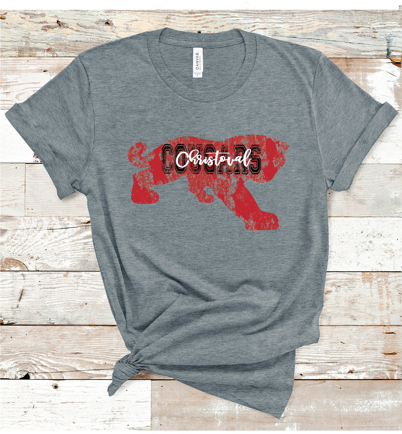 2024 CHRISTOVAL VINTAGE MASCOT  (DARK GRAY)