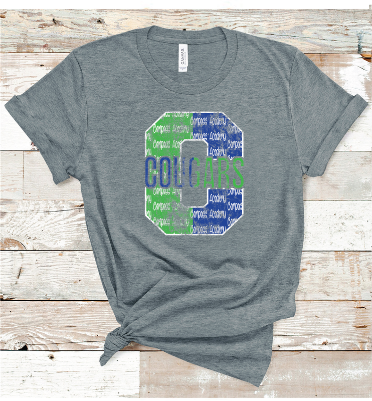 2024 COMPASS COUGARS LETTER (DARK GRAY)
