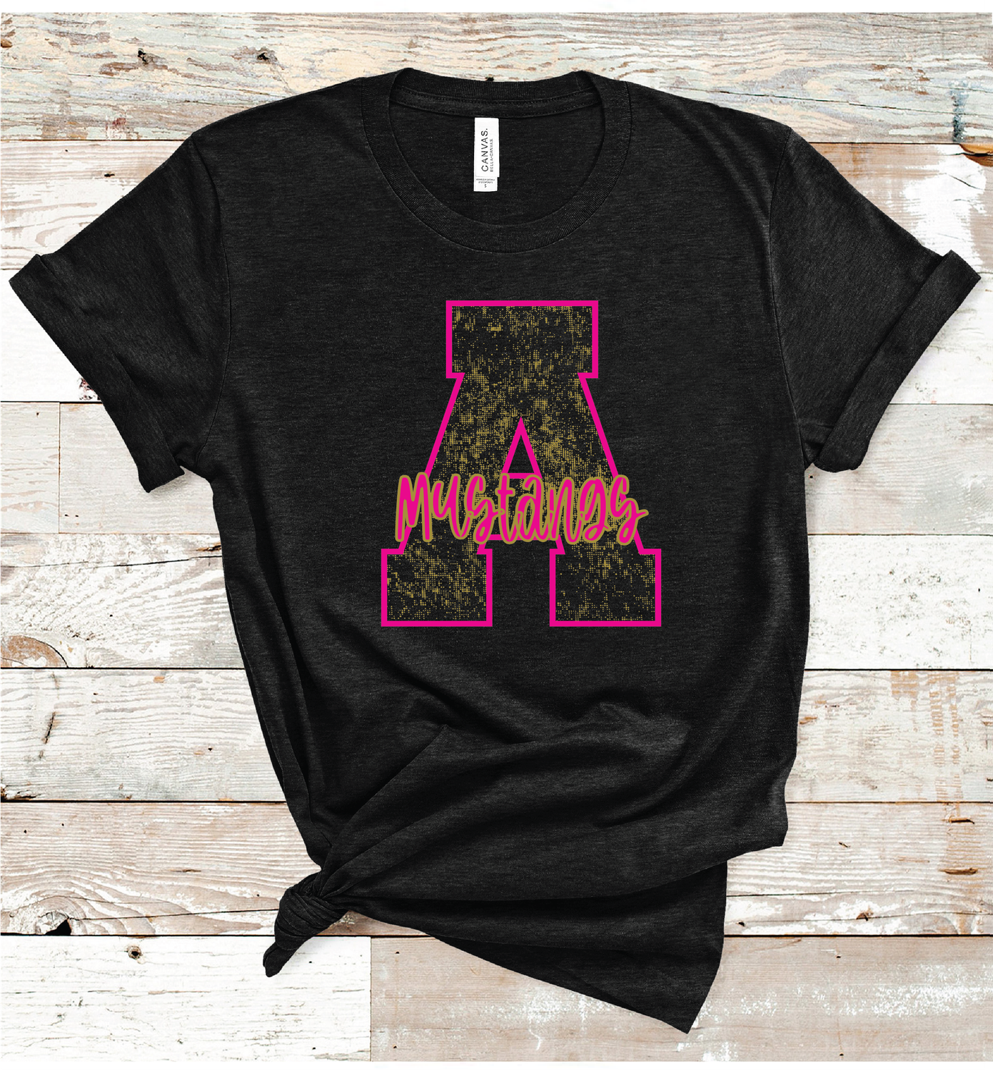 2024 ANDREWS PINK MASCOT  ( HEATHER BLK)