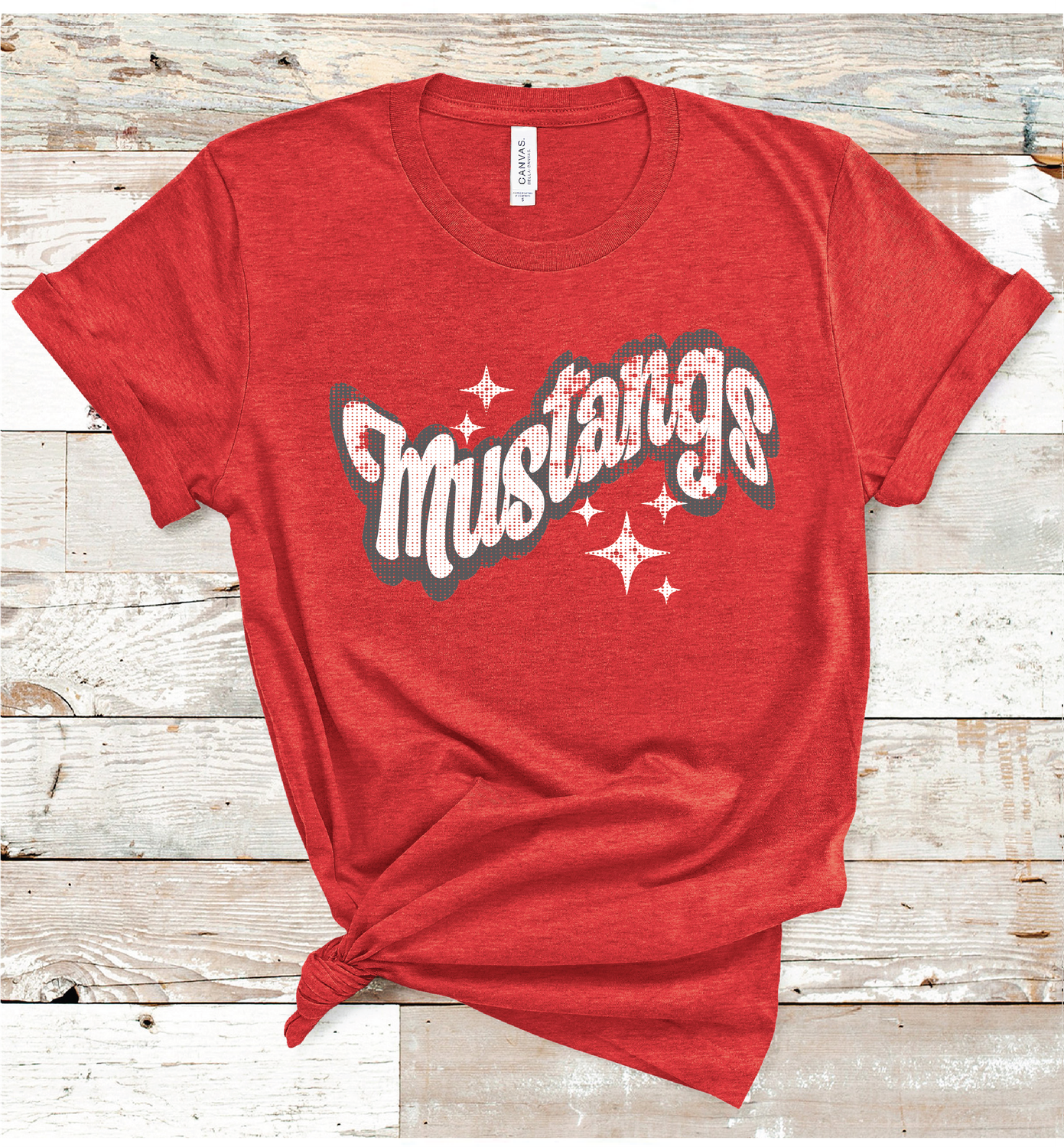 2024 DENVER CITY MUSTANGS GROOVY( HEATHER RED)