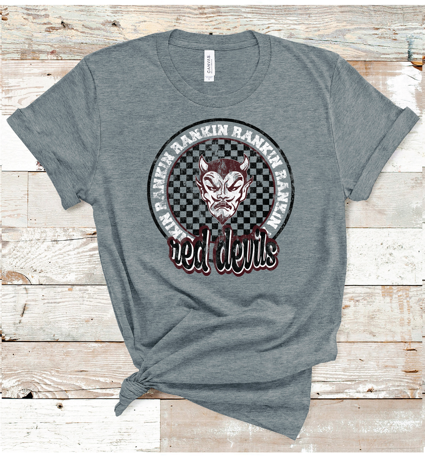 2024 RANKIN CHECKERED CIRCLE (DARK GRAY)