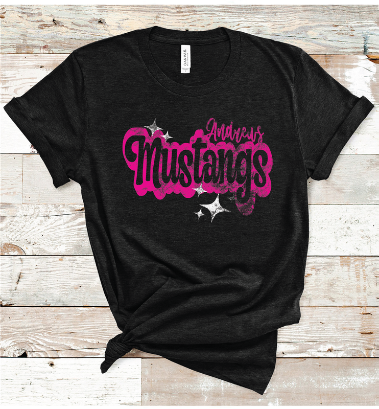 2024 ANDREWS PINK WORDING  ( HEATHER BLK)