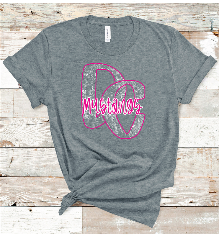 2024 DENVER CITY PINK MASCOT ( DARK GRAY)