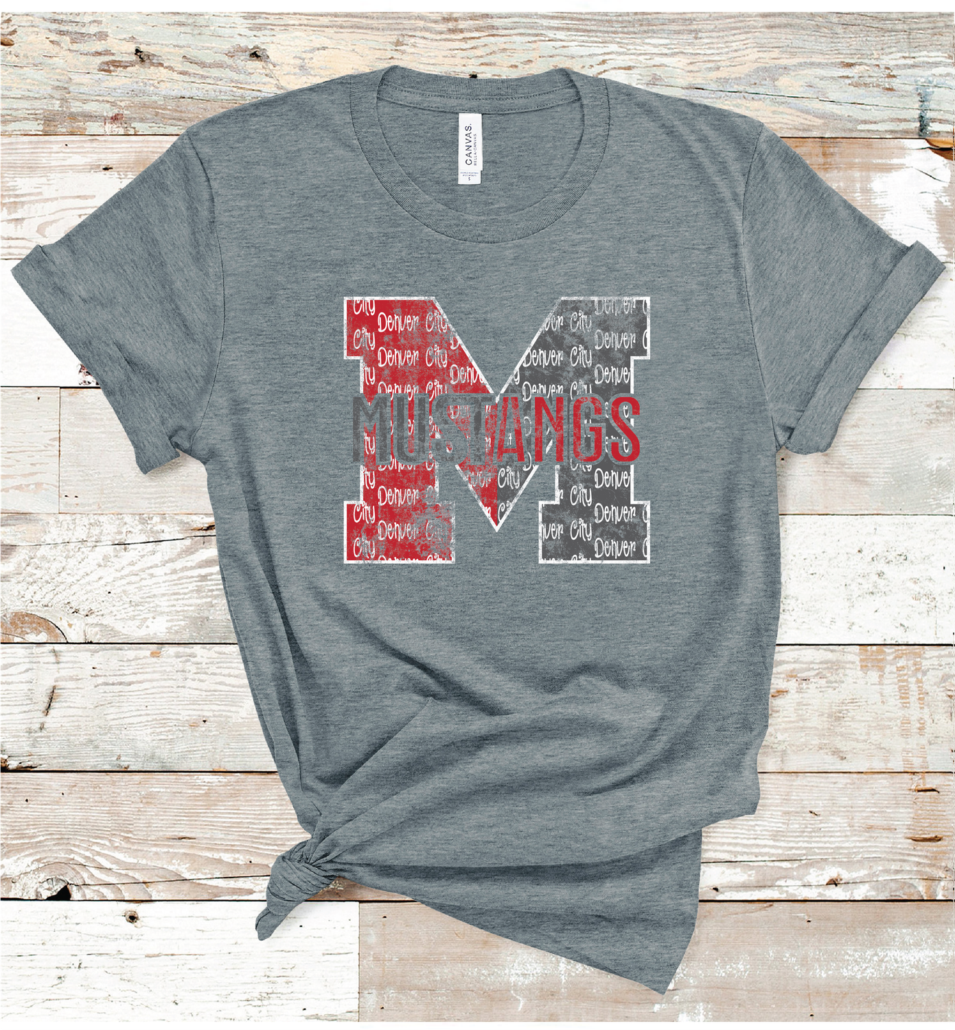 2024 DENVER CITY LETTER ( DARK GRAY)