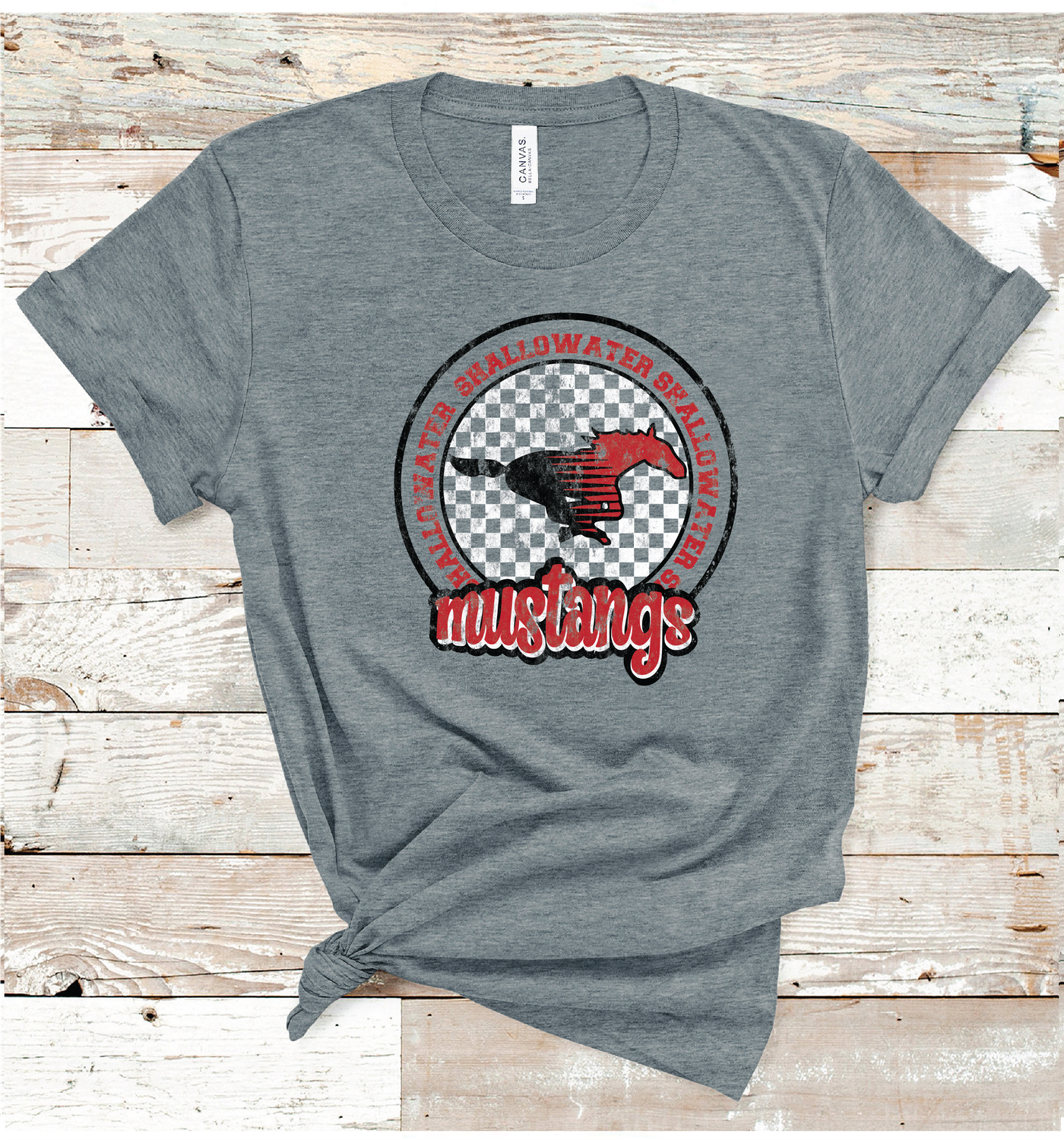 2024 SHALLOWATER CHECKERED CIRCLE (DARK GRAY)