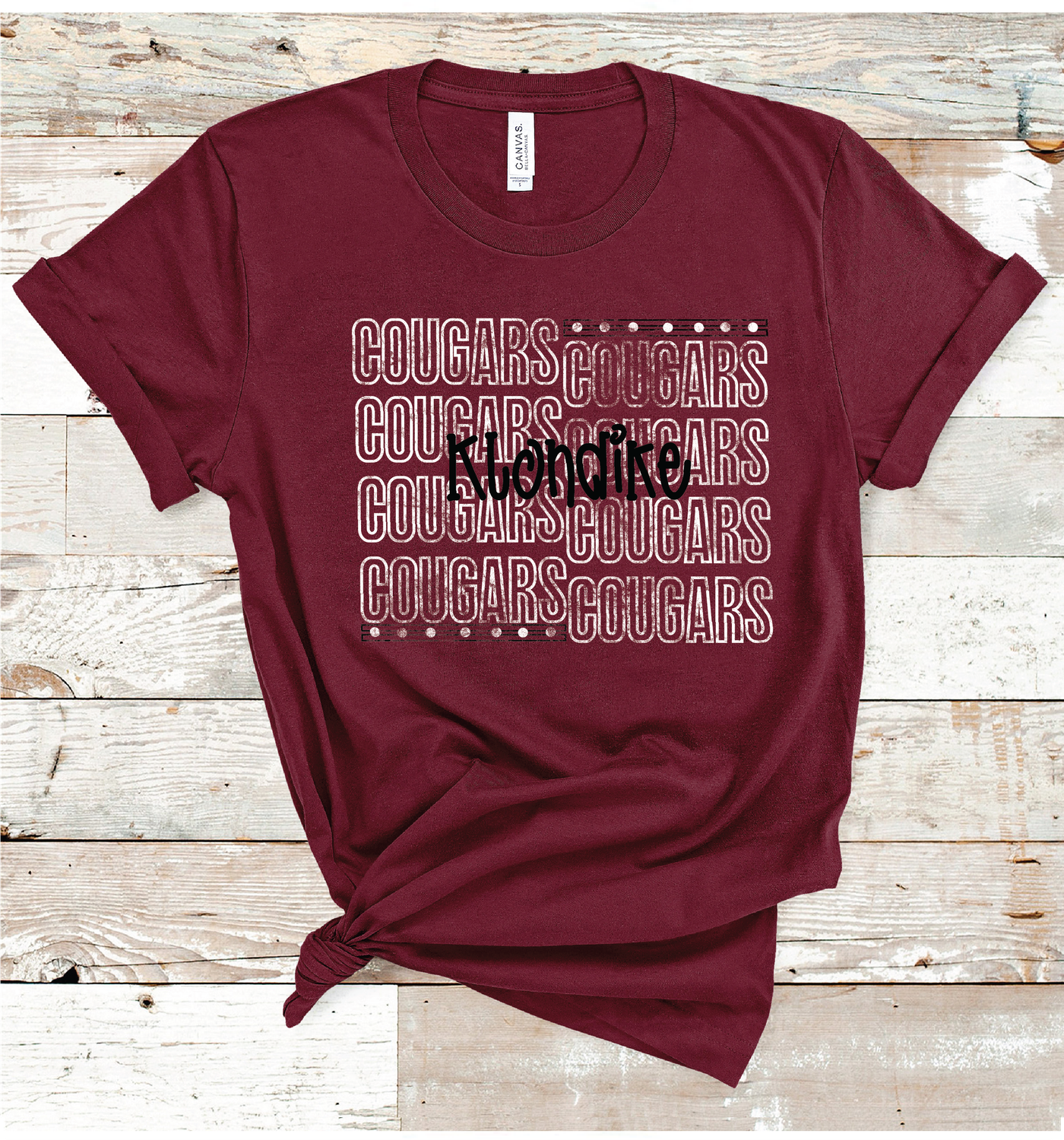 2024 KLONDIKE COUGARS OUTLINE ( MAROON)