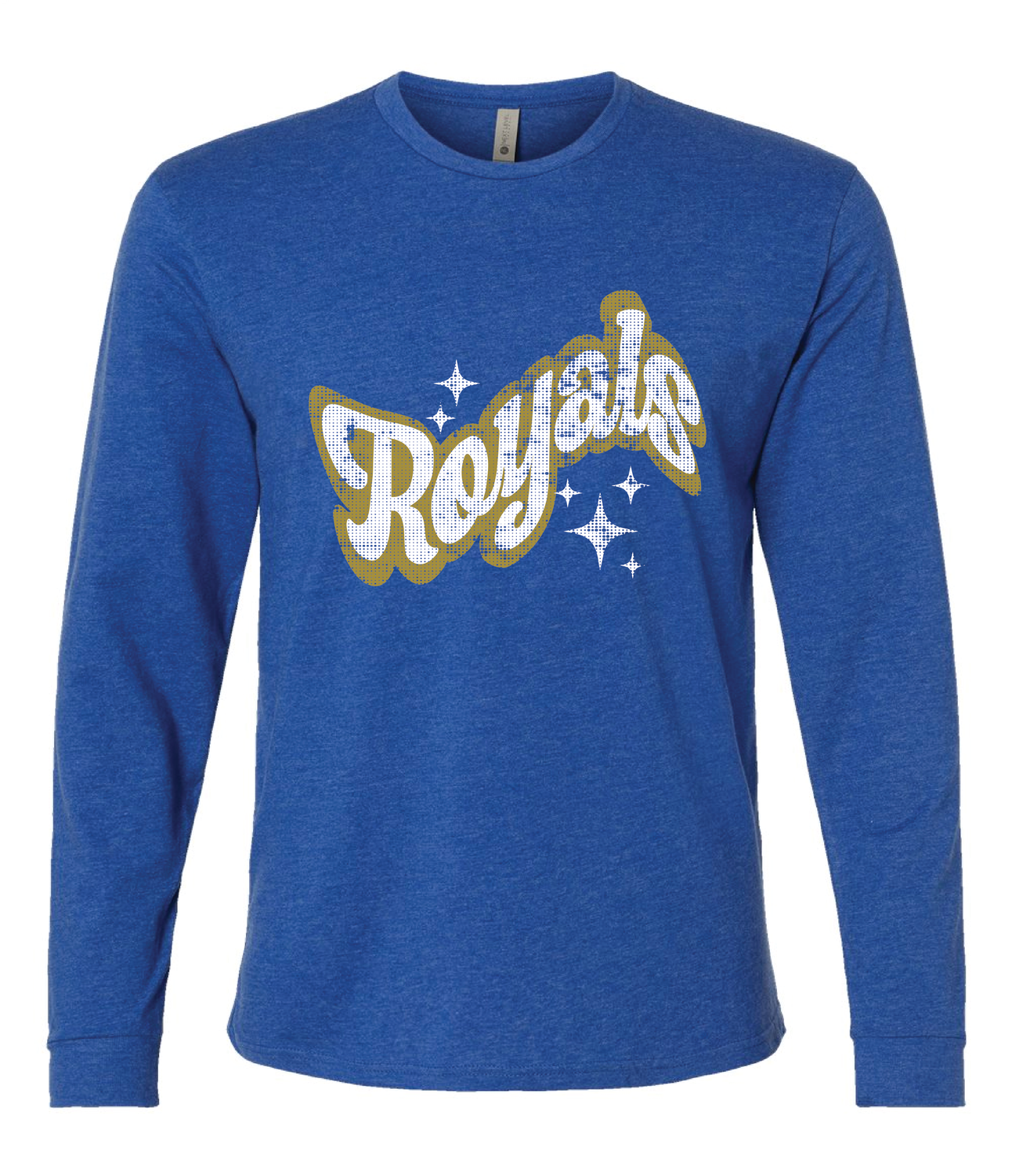 RUNNELS LONG SLEEVE- MULTIPLE DESIGN OPTIONS (HEATHER BLUE)