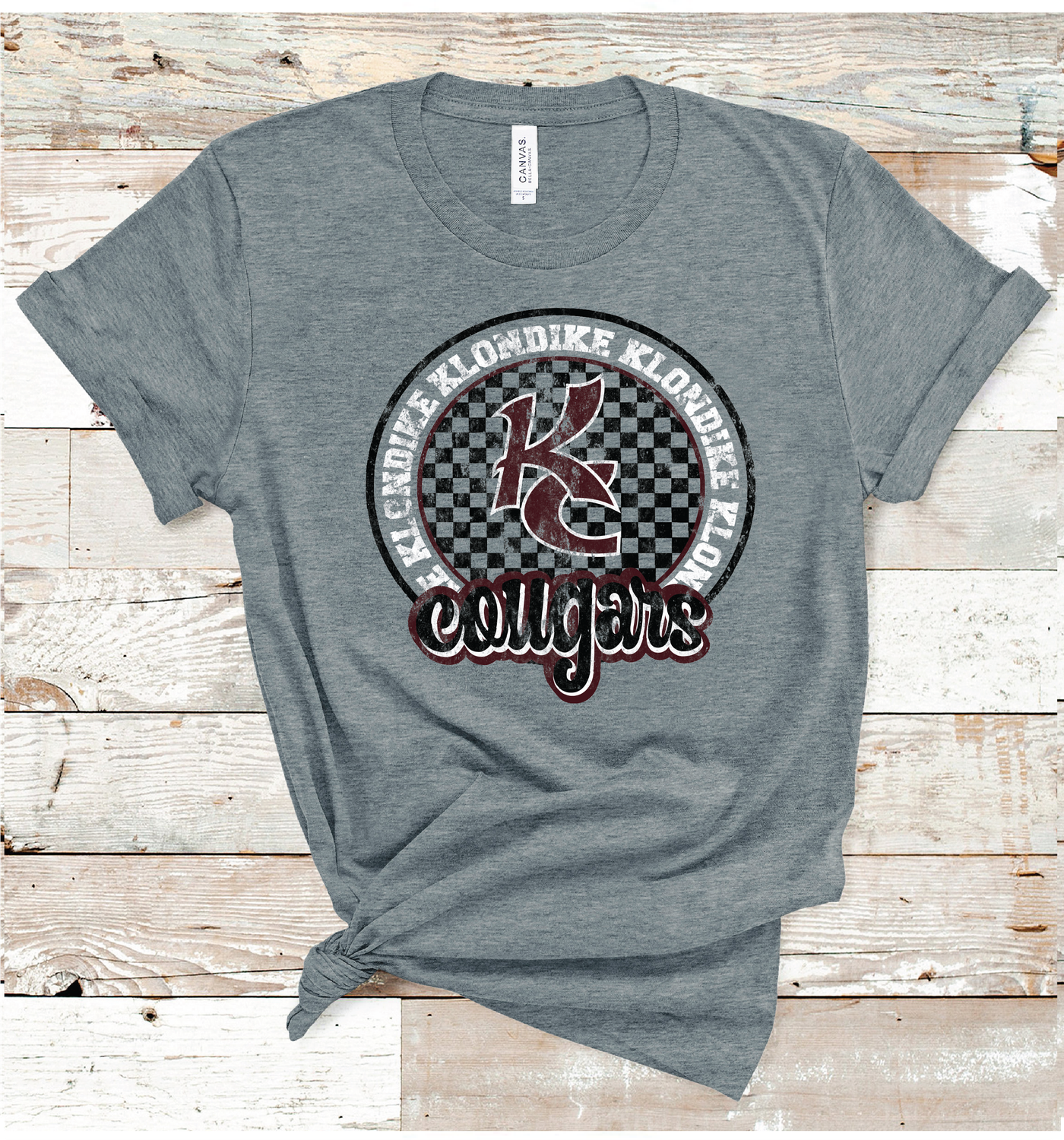 2024 KLONDIKE CHECKERED CIRCLE ( DARK GRAY)