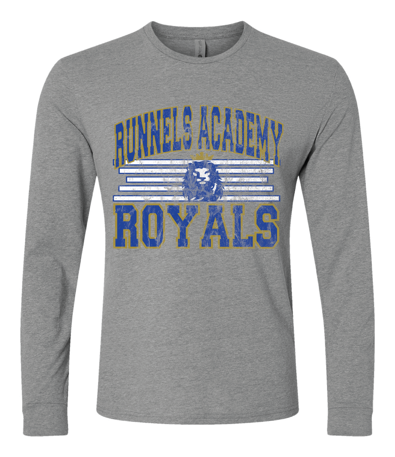 LONG SLEEVE- MULTIPLE DESIGN OPTIONS (HEATHER GRAY)