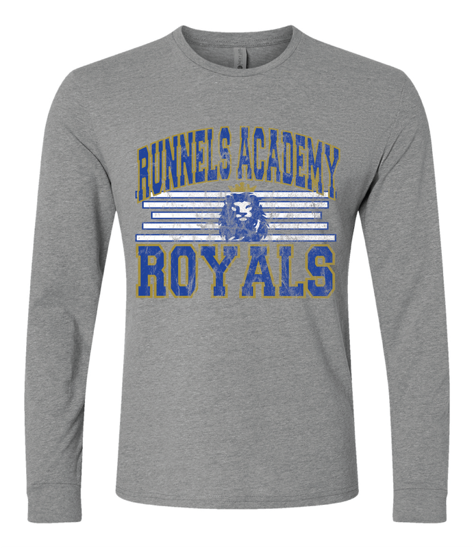 LONG SLEEVE- MULTIPLE DESIGN OPTIONS (HEATHER GRAY)