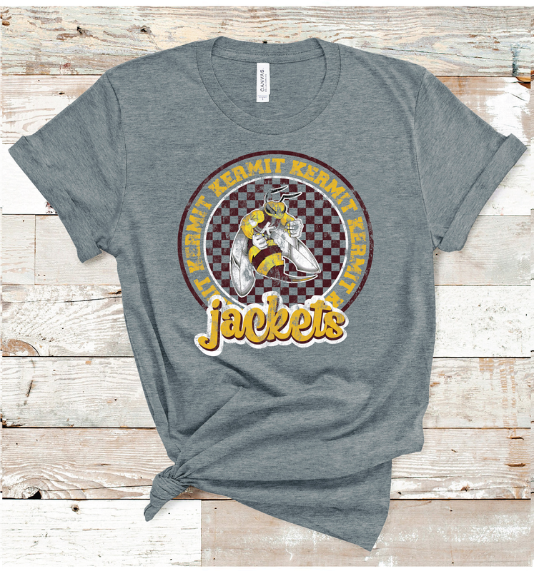 2024 KERMIT CHECKERED CIRCLE (DARK GRAY)