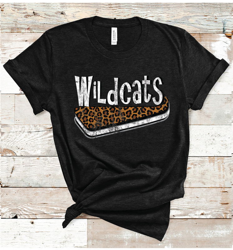 2021 WATER VALLEY WILDCATS SWOOSH (HEATHER BLACK)