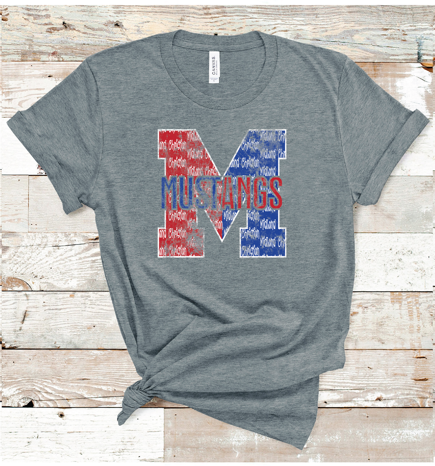 2024 MIDLAND CHRISTIAN LETTER (DARK GRAY)