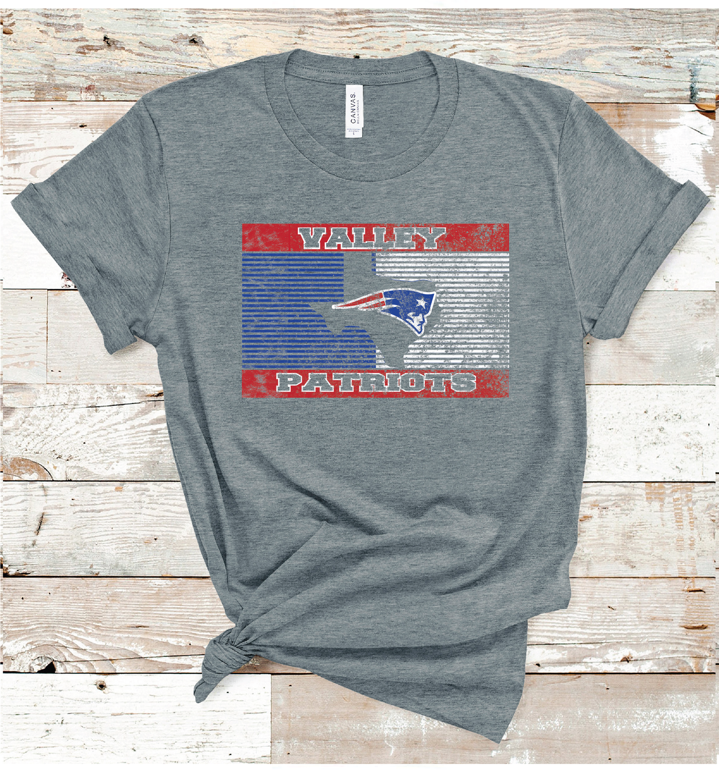 2024 VALLEY PATRIOTS TEXAS STRIPE (B D GRAY)