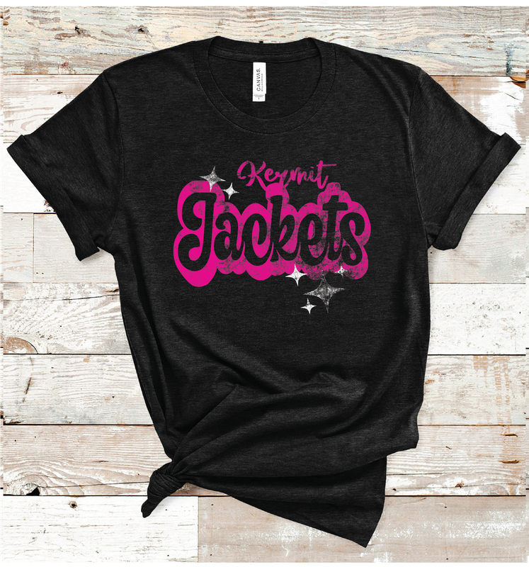2024 KERMIT JACKETS PINK WORDING (HEATHER BLACK)