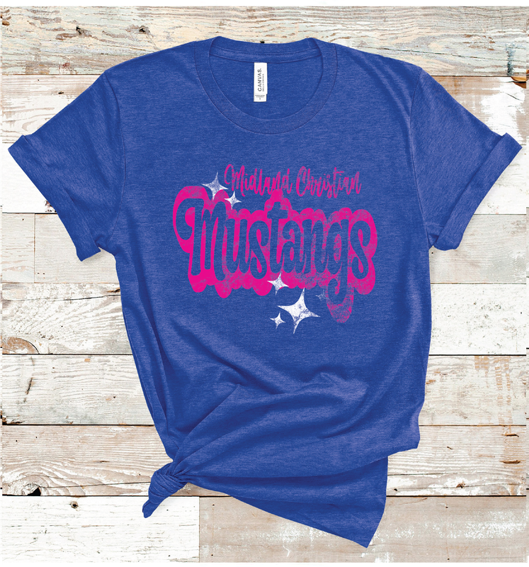 2024 MIDLAND CHRISTIAN PINK WORDING (HEATHER BLUE)