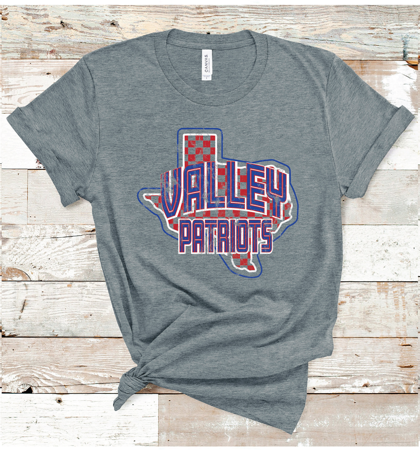 2024 VALLEY PATRIOTS DOUBLE TEXAS (DARK GRAY)