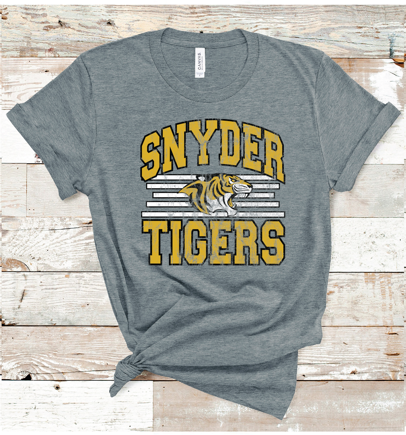 2024 SNYDER TIGERS OLD SCHOOL (D GRAY)