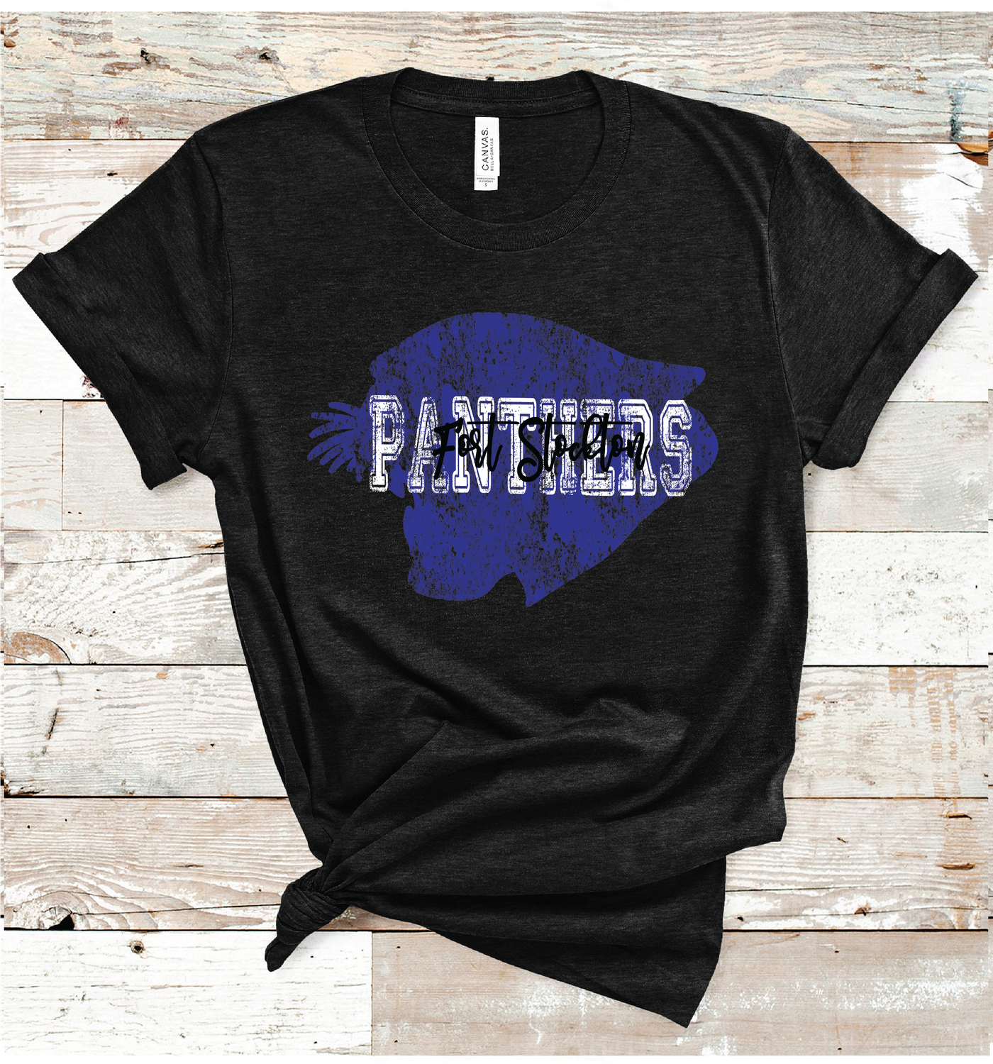 2024 FORT STOCKTON VINTAGE MASCOT (HEATHER BLACK)