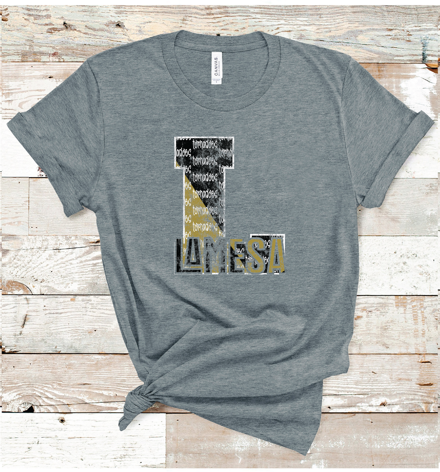 2024 LAMESA TORNADOES LETER (DARK GRAY)