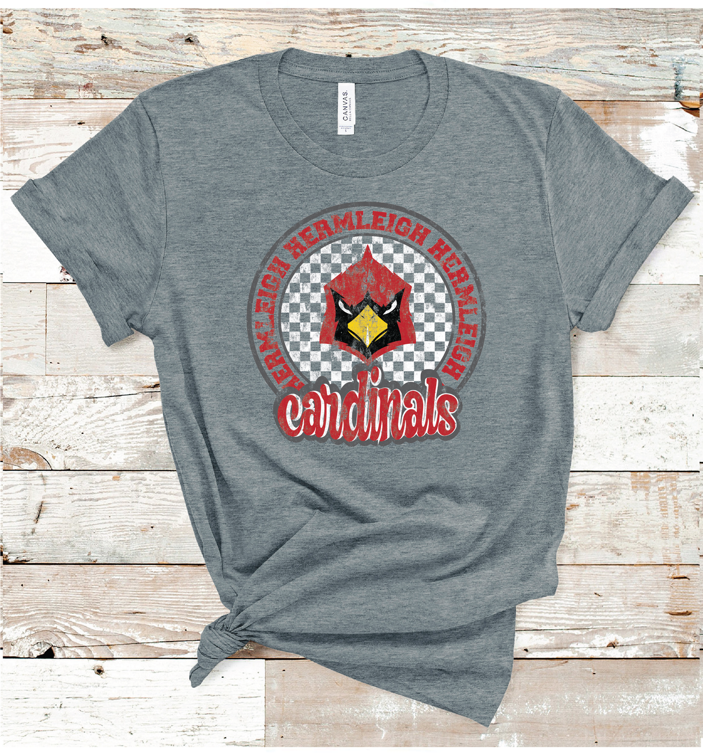 2024 HERMLEIGH CHECKERED CIRCLE (DARK GRAY)