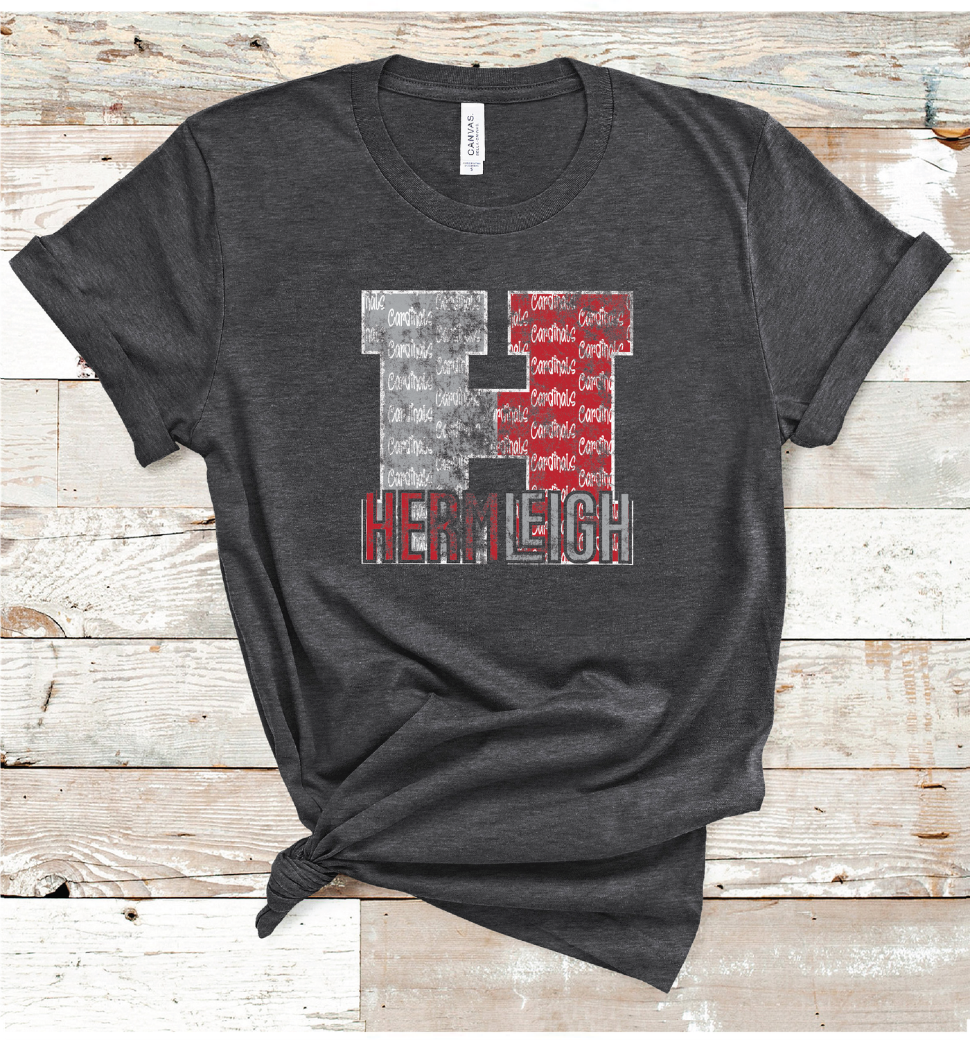 2024 HERMLEIGH CARDINALS LETTER (HEATHER CHARCOAL)