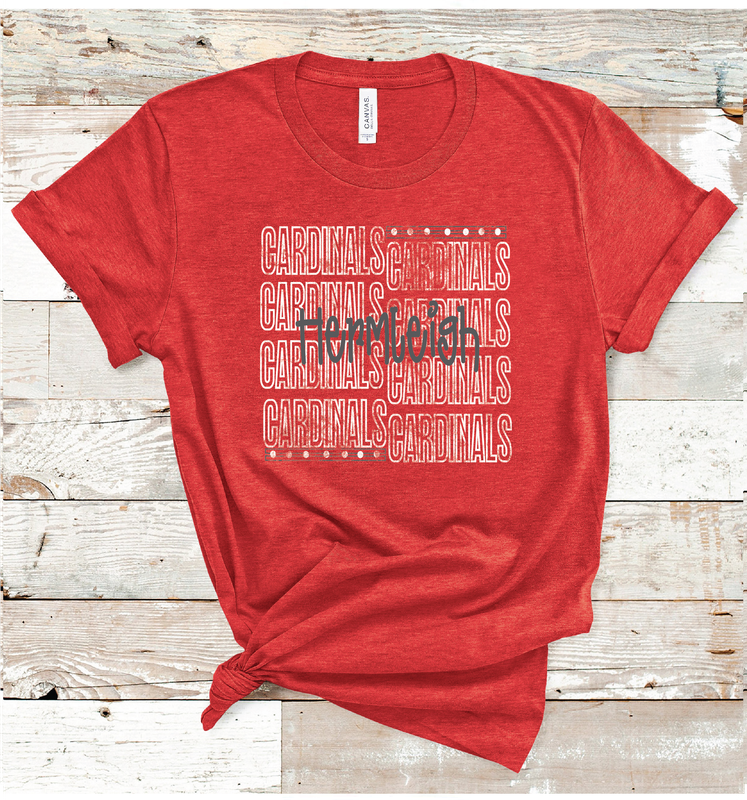 2024 HERMLEIGH CARDINALS OUTLINE (HEATHER RED)