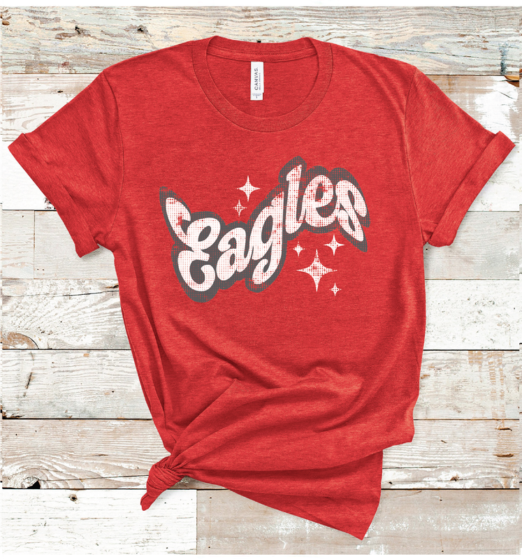 2024 HOLLIDAY EAGLES GROOVY (HEATHER RED)