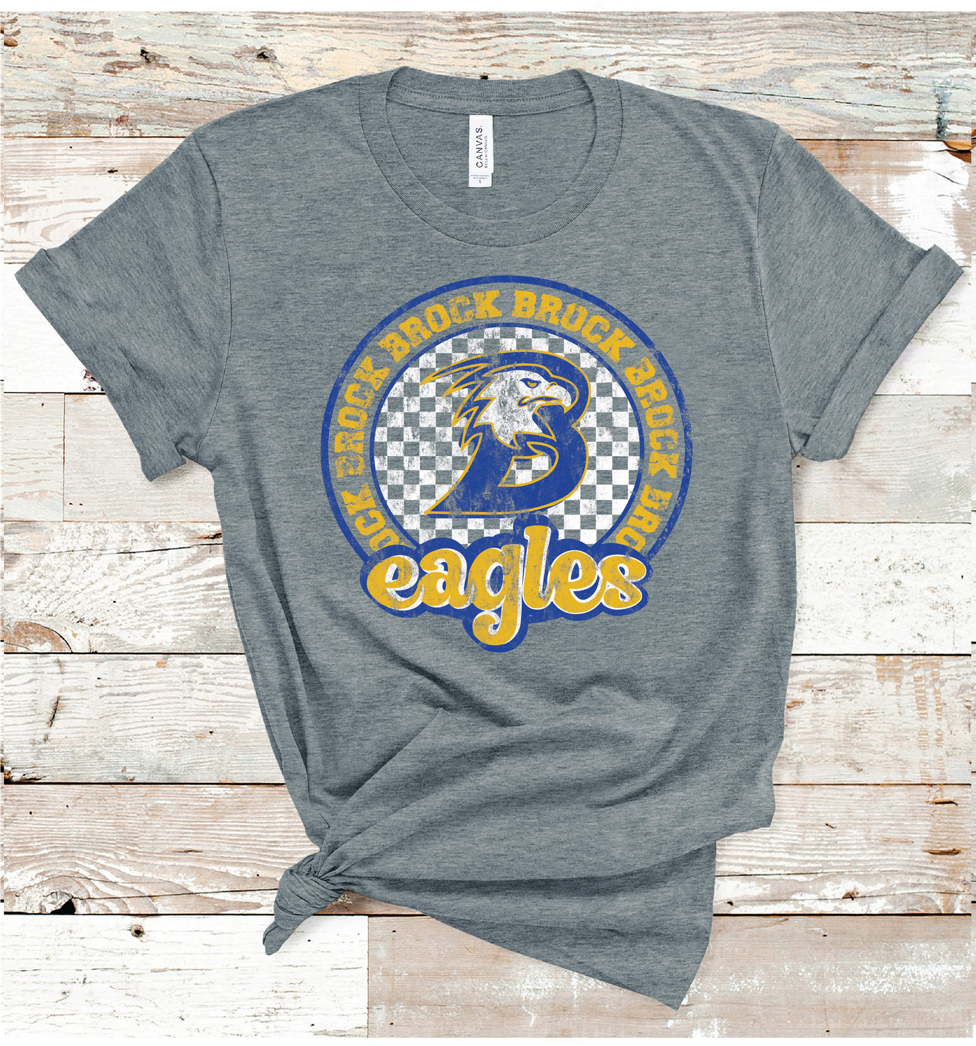 2024 BROCK CHECKERED CIRCLE (DARK GRAY)