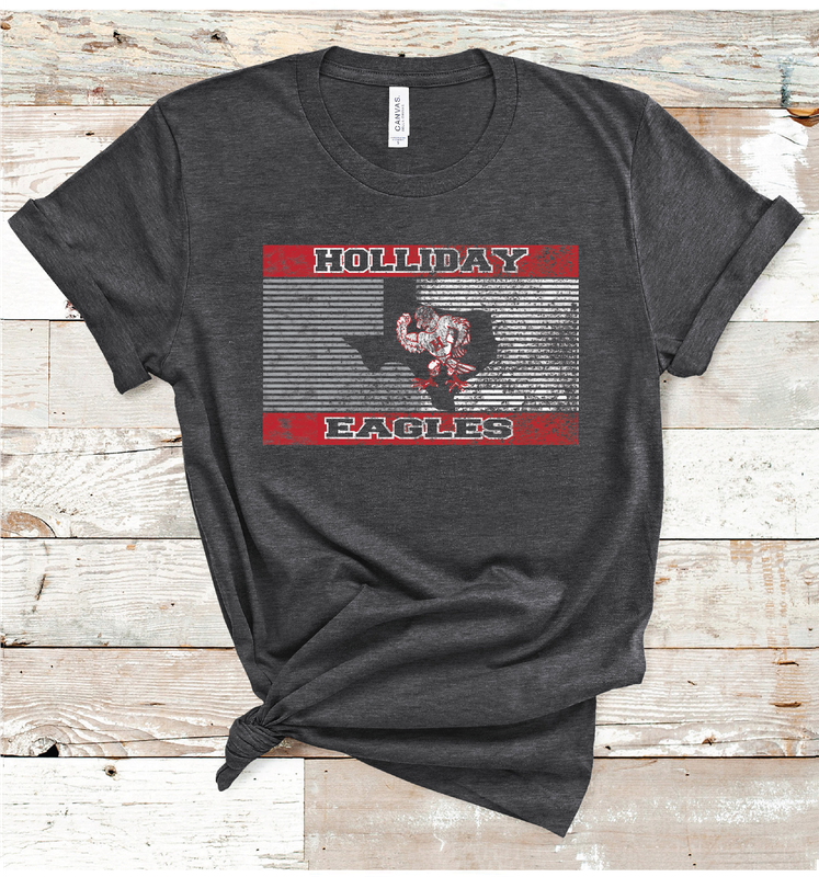 2024 HOLLIDAY TX STRIPE (HEATHER CHARCOAL)