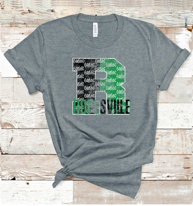 2024 ROPESVILLE EAGLES LETTER (DARK GRAY)